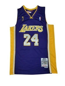 Kobe Bryant Los Angeles Lakers Hardwood Classics 2009 Small Purple NBA Jersey - Picture 1 of 4