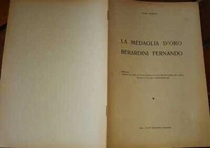 La medaglia d'oro Berardini Fernando - Foto 1 di 1