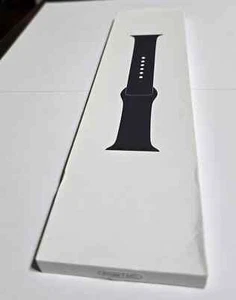 NEW Original Apple Watch Series 9 41mm MIDNIGHT Sport Band LARGE M/L - Zdjęcie 1 z 2