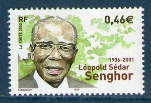 TIMBRE 3537 NEUF XX LUXE  - LEOPOLD SEDAR SENGHOR - HOMME D'ETAT ET POETE - Picture 1 of 1