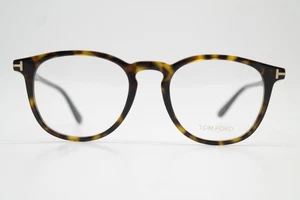 Tom Ford TF5401 Brown Gold Oval Eyeglasses Frame New - Picture 1 of 6