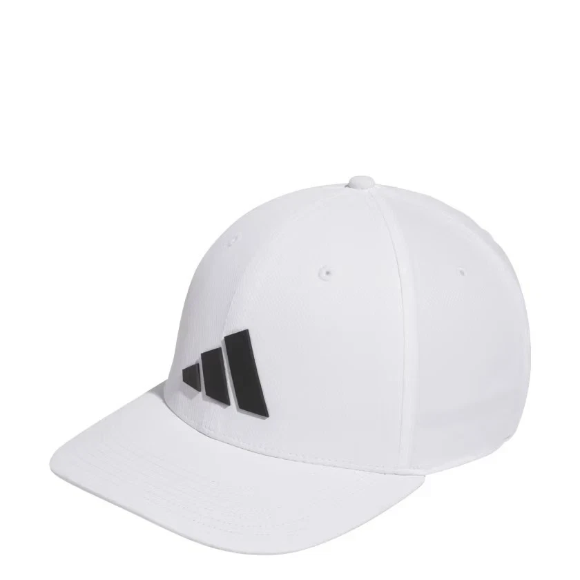 Adidas Men's Release 3 Stretch Fit Cap White Medium M