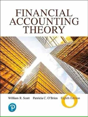 Financial Accounting Theory - Hardcover, by Scott William; O'Brien - Good - Image 1 of 2