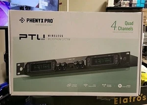 Phenyx Pro 4-Kanal Funk Mikrofonsystem PTU-5000-2H2B Neu sw2 - Bild 1 von 8