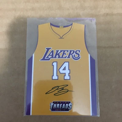 Brandon Ingram 2016-17 Panini Threads 1 Team Threads Rookie Die-Cut Auto /199 - Image 1 of 2