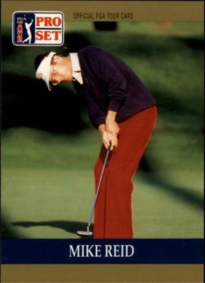 Mike Reid 1990 Golf PRO SET MINT RC ROOKIE CARD #26 - Image 1 of 2
