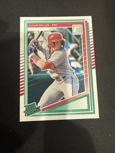 2025 Panini Donruss - Clearly Rated Prospects Aidan Miller #141 (RC) - Picture 1 of 2