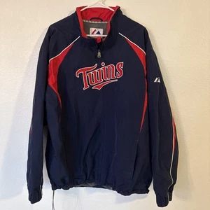 Chaqueta cortavientos de nailon Minnesota Twins talla 2XL - Imagen 1 de 5