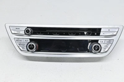 CD Radio Climate Control Panel Chrome OEM BMW G11 G12 740i 750i 2016-2022 - Image 1 of 4