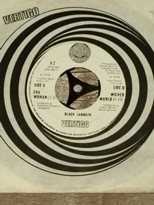 Black Sabbath – Evil Woman 7" Single - Picture 1 of 2