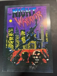 Orphan Underground, Night Warrior: Book One, 1994, Dan Parsons AUTO!! Rare!! HTF - Picture 1 of 21