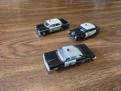Mini Metals Emergency Police Vehicles 1961 Chevy X3 Lot - Image 1 of 4