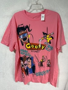 Disney Parks Goofy Movie rosa Shirt Gr. XL *neu mit Etikett - Bild 1 von 6