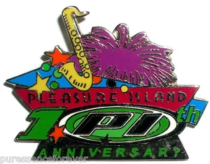 WDW Pleasure Island 10th Anniversary: Pin para miembro del elenco - Imagen 1 de 1