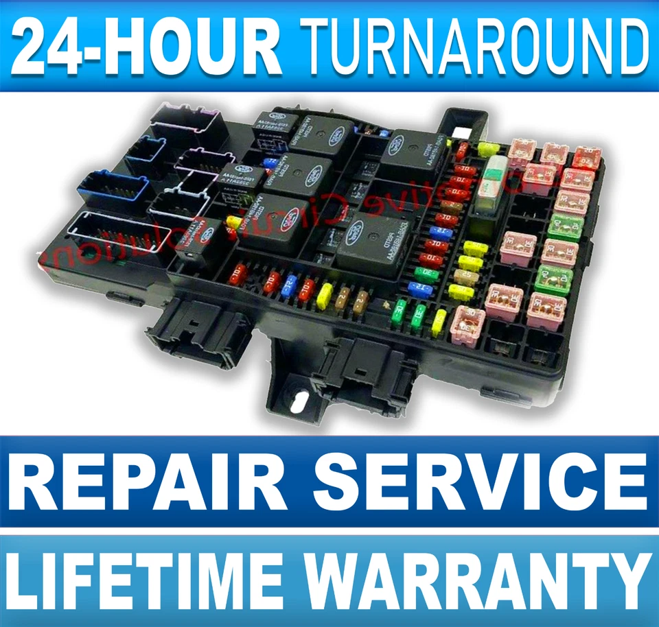 02-07 FORD F250 F350 F450 Excursion FUSE BOX [Fuel Pump Relay] *Repair Service* - Image 1 of 4