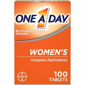 One A Day Women's Multivitamin Tablets- Multivitamins for Women- 100 Ct - Picture 1 of 4