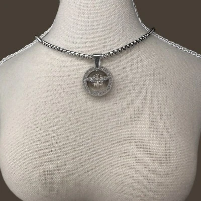 Ожерелье с подвеской на пуговицах подлинное Gucci винтажное переработанное - Изображение 1 из 4