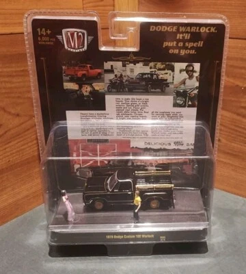 NEW M2 MACHINES 1978 DODGE CUSTOM 100 WARLOCK 1:64 DIORAMA W/FIGURES - Image 1 of 4