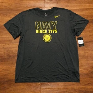NUOVA T-shirt uomo Nike US Navy taglia XL grigia - Foto 1 di 13