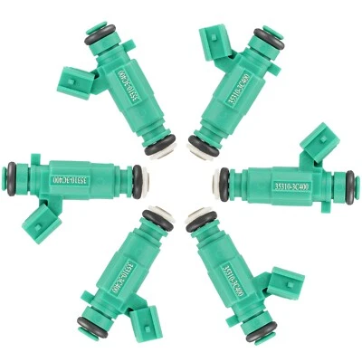 Inyectores de combustible para Hyundai Santa Fe 2010 2011 2012 Kia Sorento 2011-2013 3,5 L Foto 1 de 4