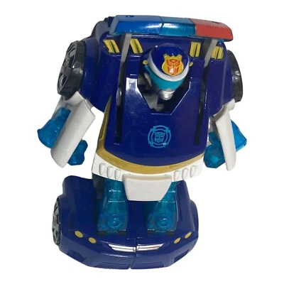 Playskool Heroes Transformers Rescue Bots Energize Chase the Police-Bot Action F - Image 1 of 4
