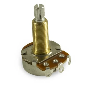 4x Centralab® 550K Audio Taper Potentiometer +/- 9% Tolerance long shaft pot - Picture 1 of 5