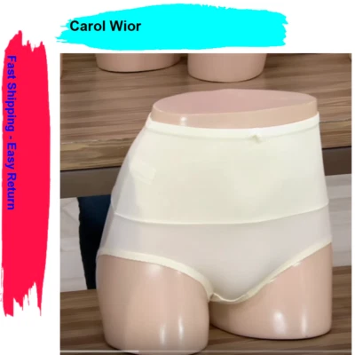 Carol Wior Double Pack Microfiber Belly Band Shapewear Brief ,Ivory , S - Image 1 of 2
