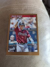 2006 Topps Bazooka Gold Chunks Craig Biggio #99 HOF