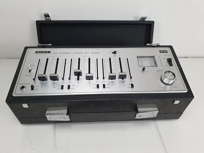 Sony MX-12M Vintage stereo mixer - In original suitcase - Great condition - Image 1 of 4