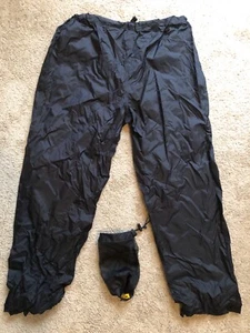 Red Ledge Thunderlight men's nylon Hiking Rain Wind Track Packable black Size XL - Picture 1 of 6