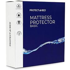 Basic Waterproof Mattress Pad Protector, Machine Washable (Full)