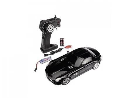 1:24 M.-Benz SLS AMG 2.4G 100% RTR Nero #500404310 Modello Di Auto RC In Licenza - Immagine 1 di 4