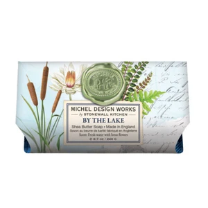 Michel Design Works Large 8.7 oz Artisanal Bar Bath Soap By the Lake - Picture 1 of 1