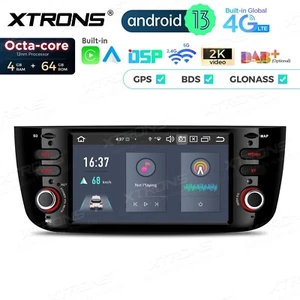 AUTORADIO ANDROID 13 4/64GB FIAT PUNTO EVO STEREO TOUCH 6,2" NAVIGATORE WIFI - Foto 1 di 12