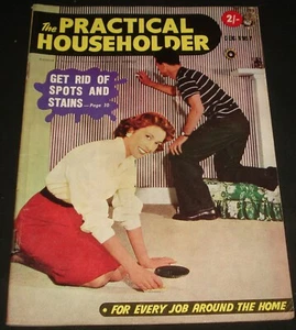 PRACTICAL HOUSEHOLDER AUSSIE MAG 1957 DECEMBER #10 Retro Handyman Do It Yourself - Picture 1 of 4