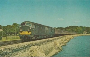 Eisenbahnpostkarte BR Klasse 22 D6330 D6337 Starcross 1963 Diesel Hydraulik Loco - Bild 1 von 1