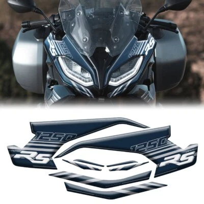 Para BMW R1250RS 2018-2023 Accesorios 3D Faro Delantero Carenado Protector Pad b Foto 1 de 4