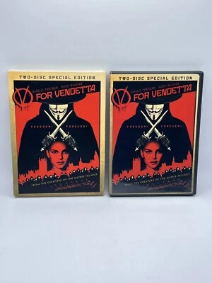 V for Vendetta (DVD, 2006, Two-Disc Special Edition) w/Slipcover Natalie Portman - Image 1 of 4