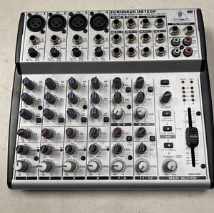 Behringer Eurorack UB1202 Ultra Low-Noise Design 12-Input 2-Bus Mic/Line Mixer - Picture 1 of 5