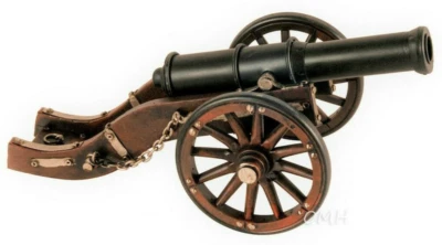 Louis XIV Artillery Cannon Metal Model 11" French Revolutionary War Decor New - Image 1 of 4