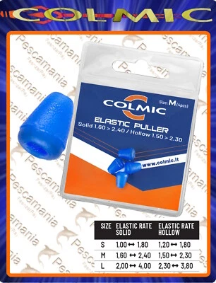COLMIC SPA stopper ELASTIC PULLER Colmic per elastico roubaisienne