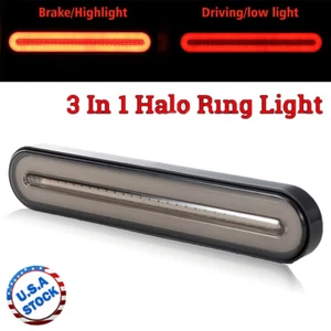 28 LED que fluyen hacia atrás Stop Stop Brake Señal de giro Rear Tail Light Truck Trailer RV ! - Imagen 1 de 12