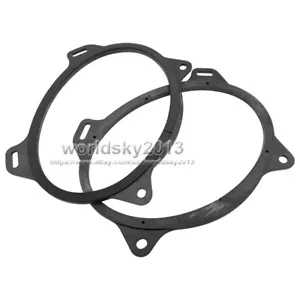 2 soportes adaptador de anillo espaciador de altavoz de automóvil de 6""x9"" 6x9 pulgadas con almohadilla de sellado - Imagen 1 de 7