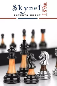 Chess Set 45cm Rosewood Folding Board + Zinc Alloy & Acrylic Pieces - Picture 1 of 8