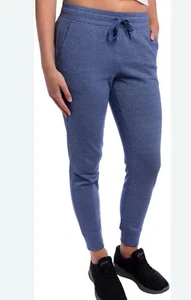 Champion Elite Jogger Women's Small Blue Heathered Pants Pockets Athleisure NWT - Picture 1 of 8
