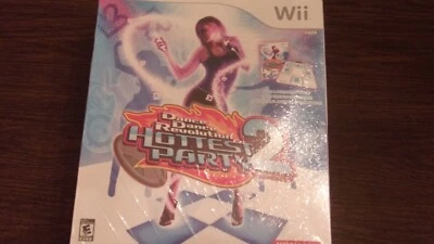 NIB Wii Dance Dance Revolution Hottest PARTY 2 Game Controller Mat Konami - Image 1 of 4