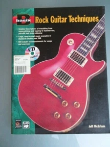 BASIX ROCK GUITAR TECHNIQUES  - BOOK + CD - by JEFF McERLAIN - SCOVER - Imagen 1 de 7