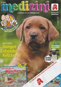 Medizini Apothekenzeitung 9/2024  Poster Junger Labrador Retriever / München - Bild 1 von 1