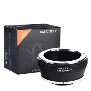 K&F Concept adapter for Olymous OM mount lens to Fujifilm X-Pro2,X-A2,X-E1.X-T1 - Picture 1 of 8