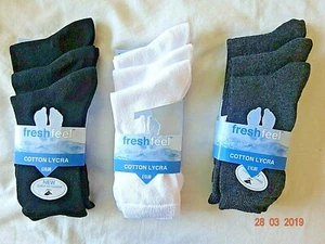 BOY/GIRL WHITE GREY, BLACK COTTON SCHOOL PLAIN ANKLE SOCKS 9-12,12.5-3.5, 4-7 - Picture 1 of 7